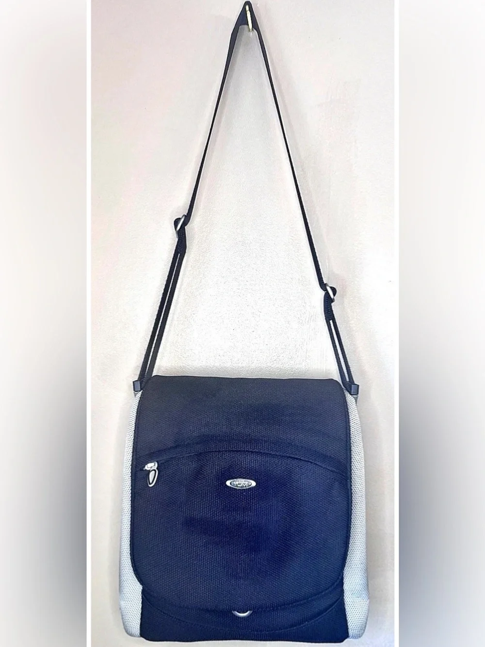 🏁TUMI🏁T3 LEXUS STRUCTURED ORGANIZER TRAVEL POCKET REMOVEABLE STRAP MESSENGER BAG